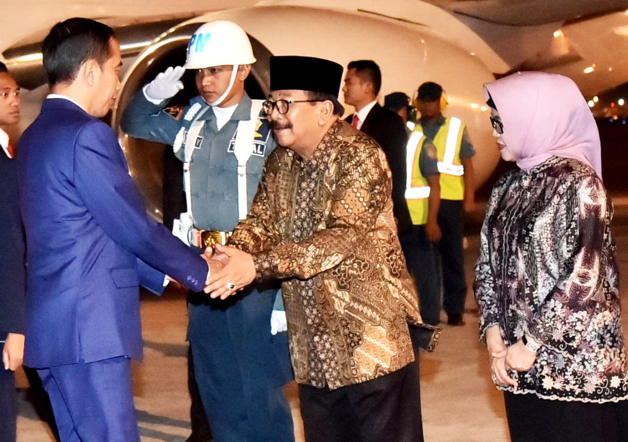  Presiden Lanjutkan Kunjungan Kerja ke Jawa Timur