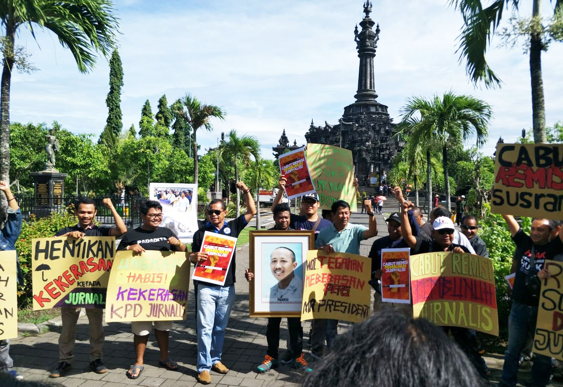  Sikap PWI Bali Tanggapi Masa Hukuman Pembunuh Wartawan Radar Bali