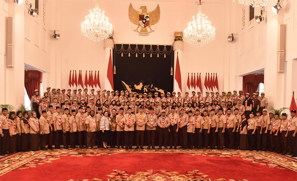  Presiden Minta Pramuka Indonesia Berikan Citra Positif dan Bersikap Sopan