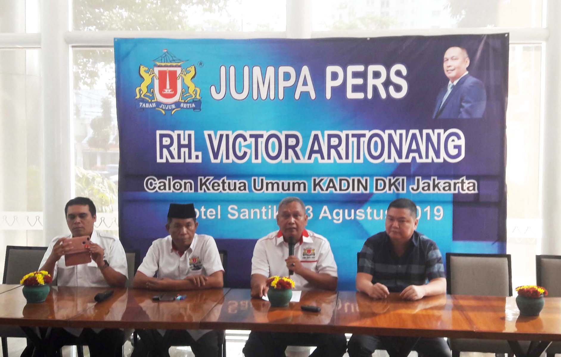  Resmi Mendaftar, Victor Aritonang Maju Calon Ketua Umum KADIN DKI Jakarta