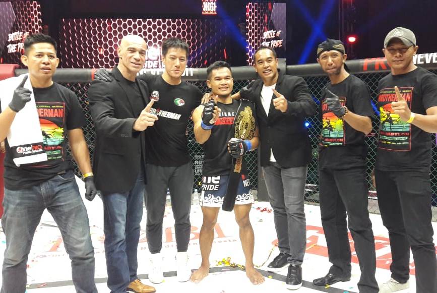  Juara Baru One Pride Pro Never Quit Fight Night 33, Aep Saepudin Menang KO Spektakuler