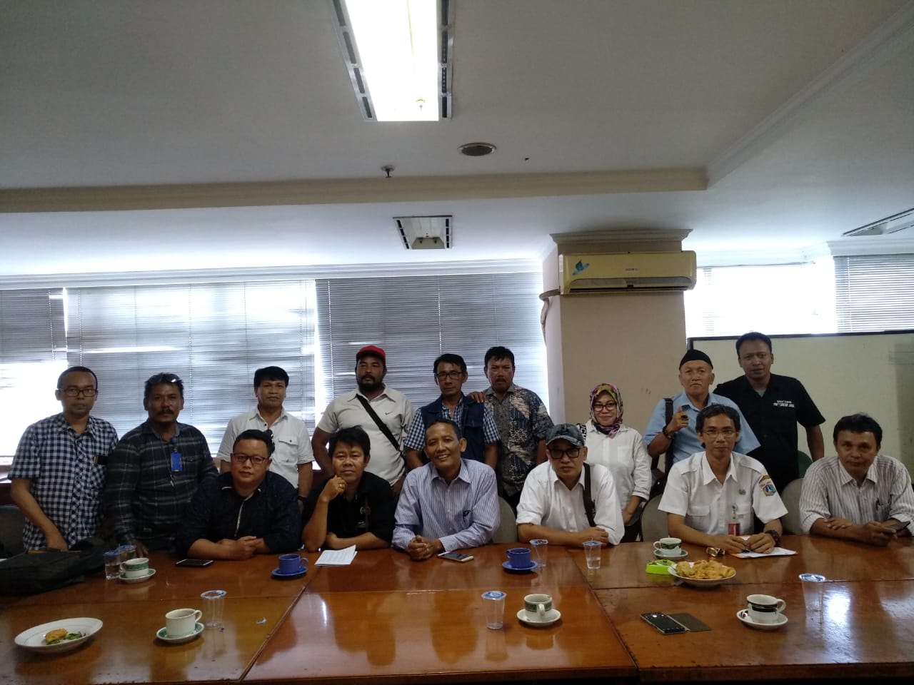  Pertemuan Pengurus PWI Jaya Dengan Wartawan Walikota Jakarta Utara