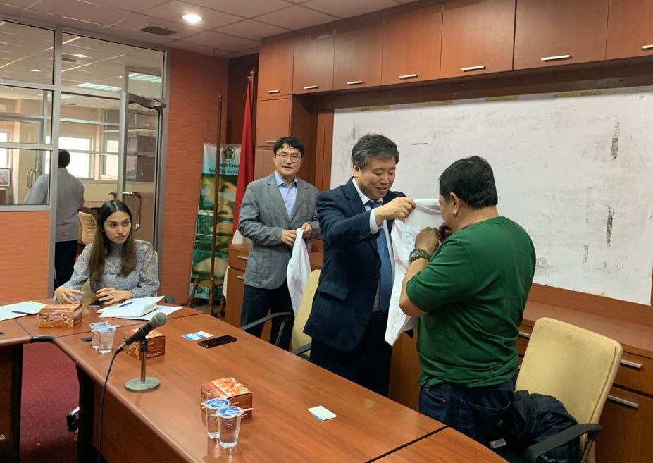  Delegasi Wartawan Korea Diperkenalkan PWI Peduli