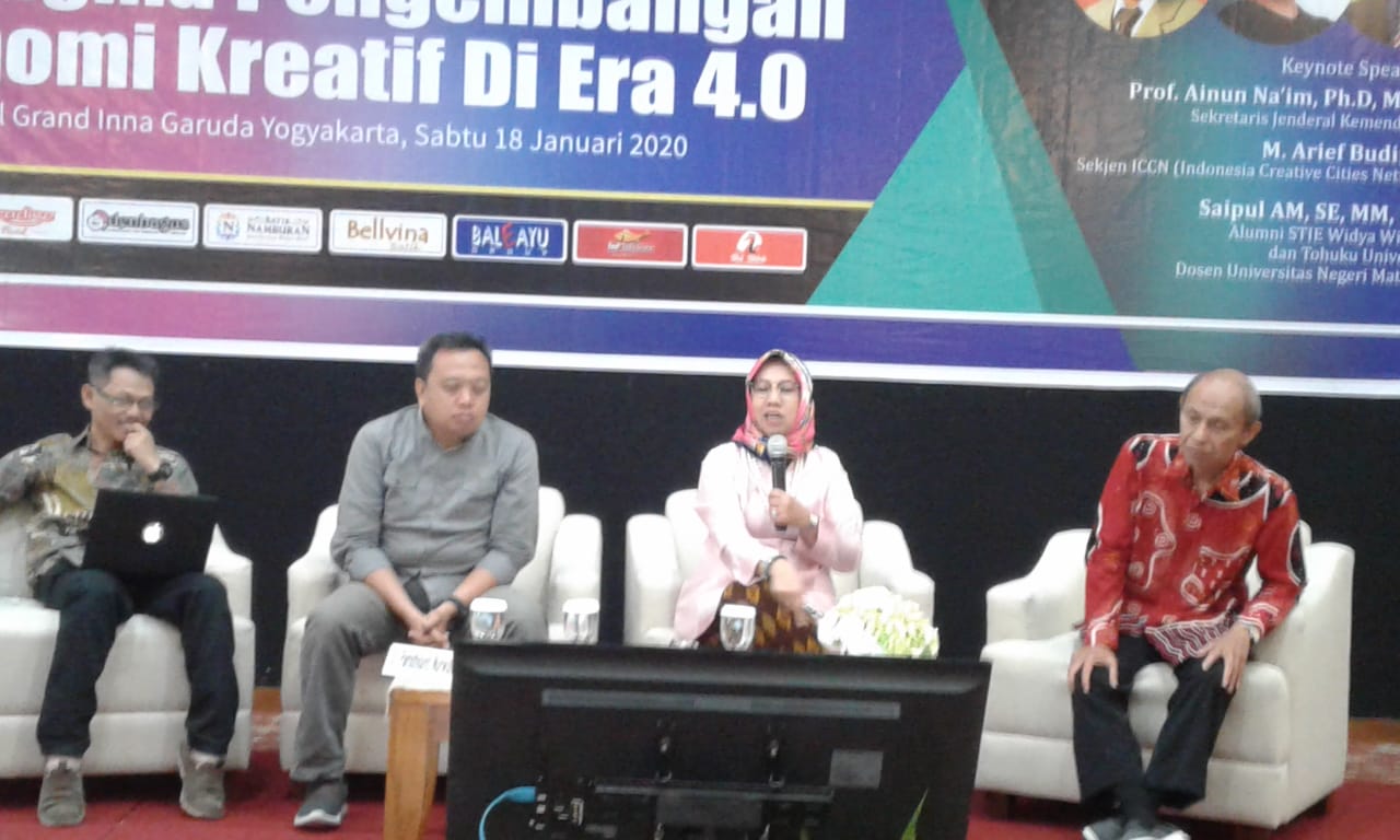  Widya Wiwaha Yogyakarta Dorong Pengembangan Ekonomi Kreatif