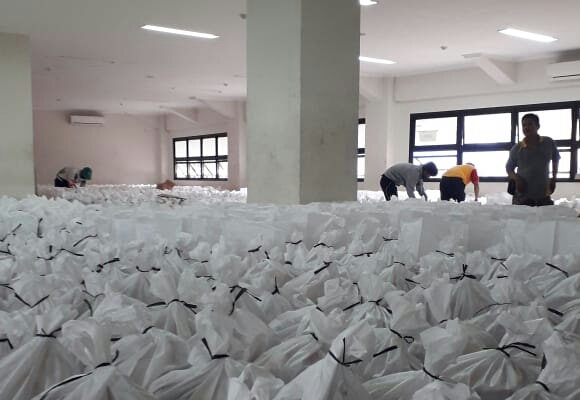  Pemkot Bekasi Siap Disalurkan 75.000 Paket Sembako