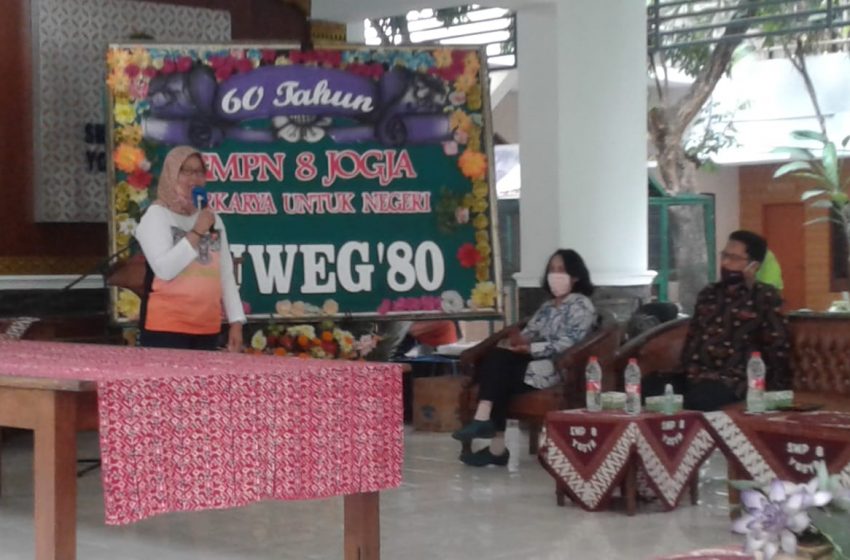  Kepedulian Alumni SMPN 8 Yogyakarta Bantu Sejumlah Fasilitas Kebutuhan Sekolah