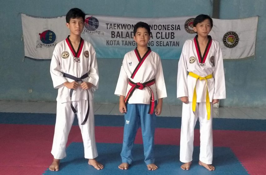  25 Atlet Taekwondo Indonesia Baladhika Club Kota Tangsel Ambil Bagian di Indonesia Poomsae Championship 2020
