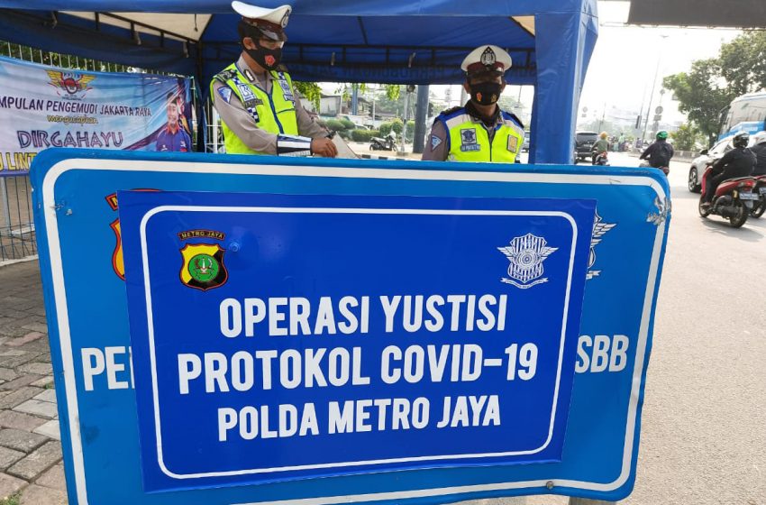  Operasi Yustisi Masif Enam Hari, Kapolda Metro Jaya : Sanksi Denda Administratif Capai Rp238,4 Juta
