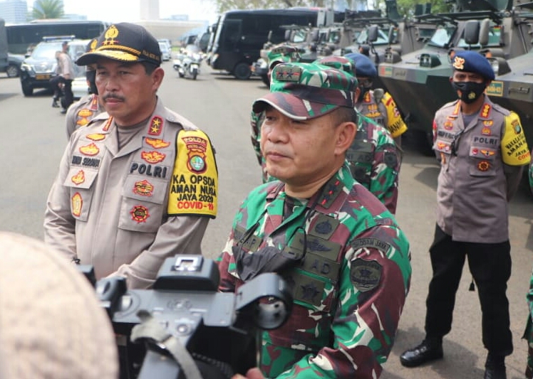  Kerahkan Ribuan Anggota TNI-Polri, Ini Komentar Pangdam Jaya