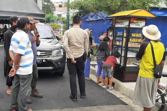  Polresta Yogyakarta Gelar Operasi Perut di Malioboro