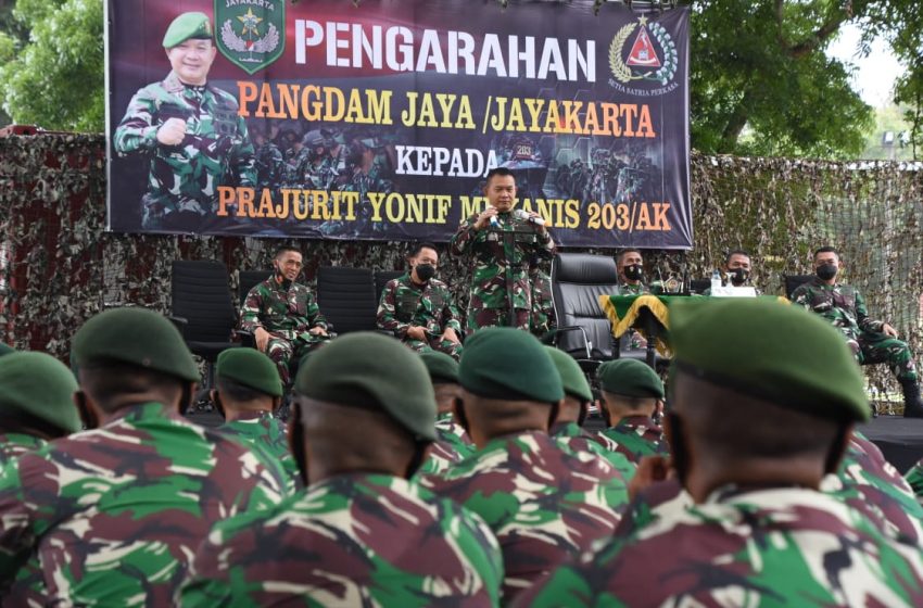  Pangdam Jaya Minta Setiap Prajurit TNI dan Keluarga Harus Menerapkan Protokol Kesehatan