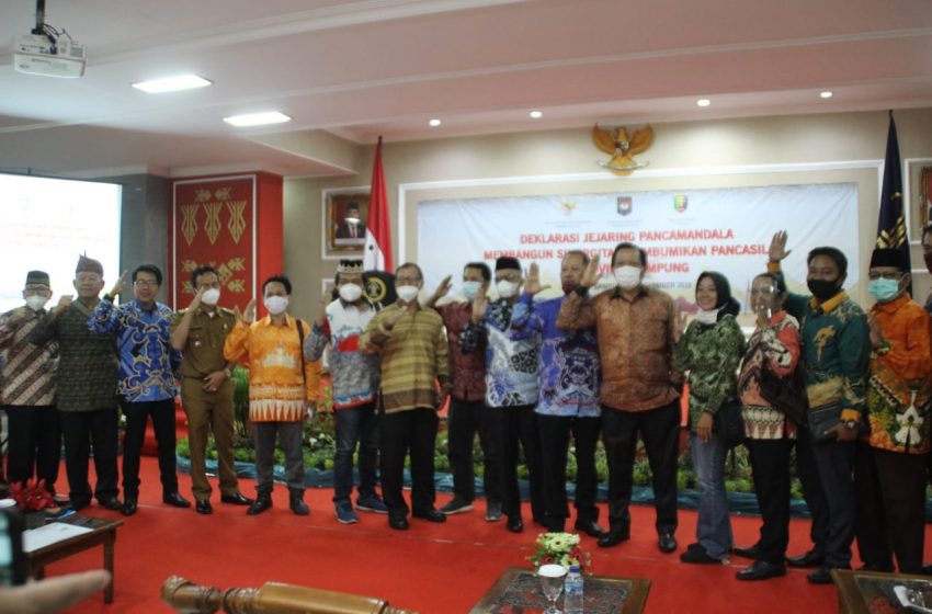  Lampung Menjadi Daerah Ke-5 Deklarasikan Jejaring Pancamandala