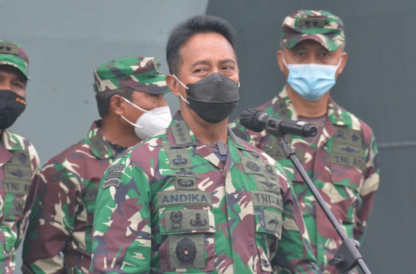  Lepas Prajurit TNI AD, Kasad : Misi Kita Adalah Misi kemanusiaan Sangat Dibutuhkan
