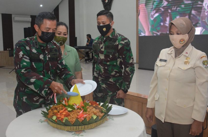  Kapendam Jaya Pimpin Syukuran HUT ke-70 Penerangan TNI AD