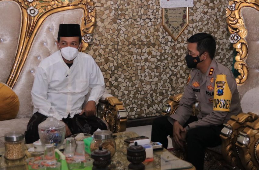  AKBP Bagoes Wibisono Sambangi Kediaman PCNU Kabupaten Madiun Kampanyekan Polri Presisi