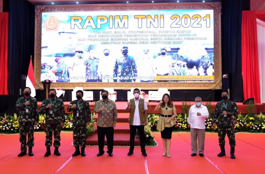  Airlangga Hartarto Apresiasi Dukungan TNI dalam Pelaksanaan PPKM Mikro