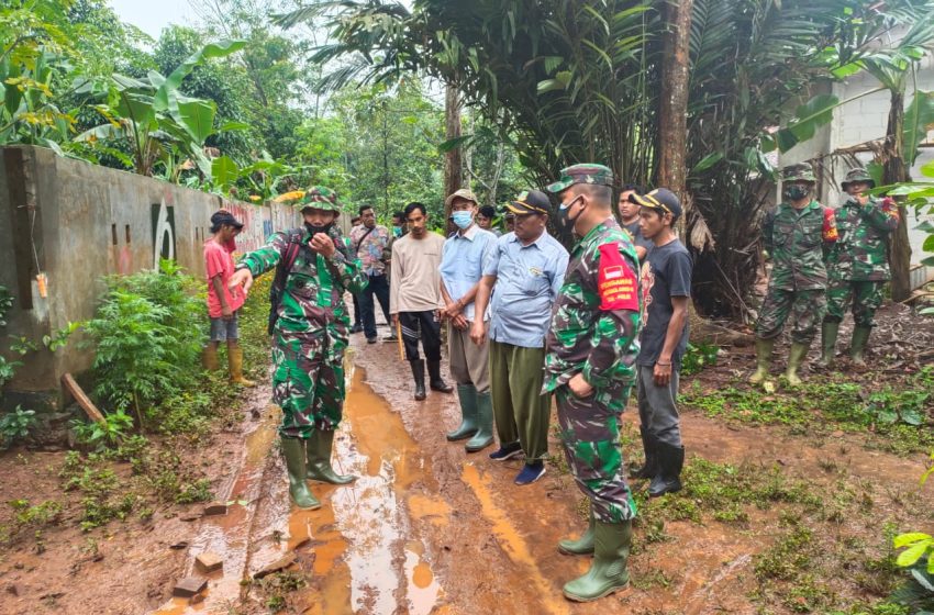  Kapendam Jaya : Satgas Perlu Perjuangan Masuk ke Lokasi Pra TMMD Ke-110 di Kab. Bekasi