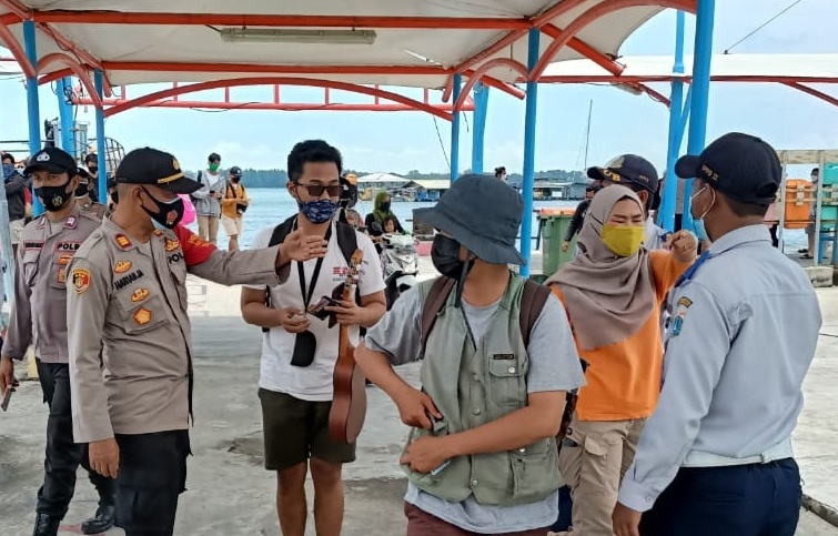  Zero Kasus, KTJ Pulau Harapan Perketat  Prokes dan Terapkan Rapid Tes ke Pendatang