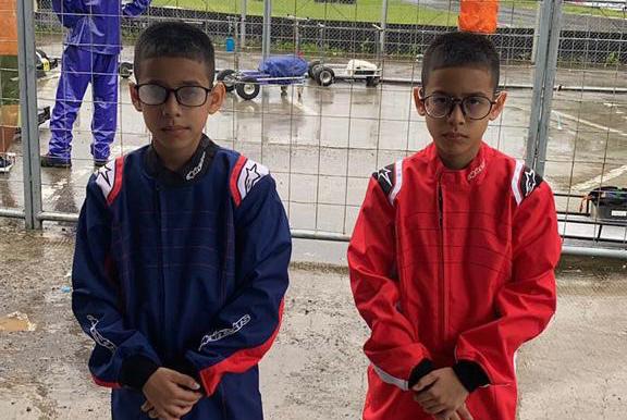  Kembar Rasyad-Risyad Hilabi Ramaikan Kelas Rookie Kejurnas Karting di Sirkuit Sentul Akhir Pekan Ini