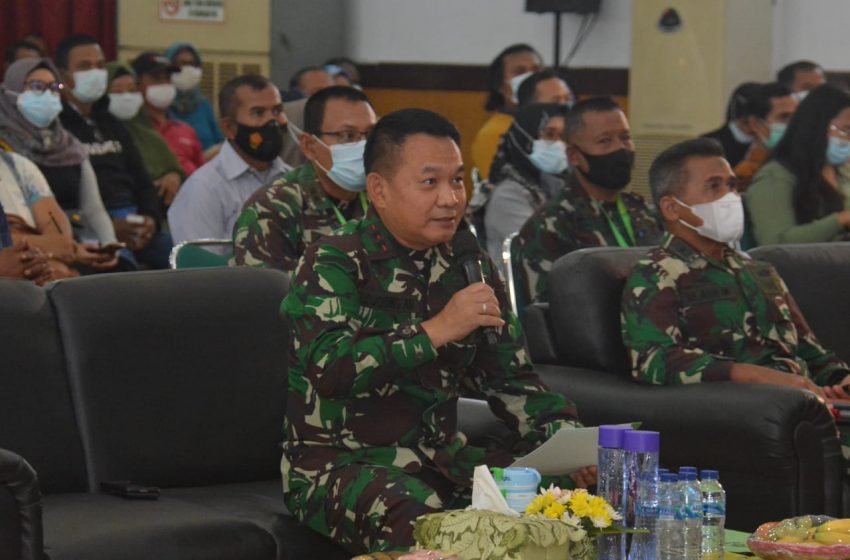  Pangdam Jaya Hadiri Pengarahan Kasad Terkait Penerimaan Prajurit TNI AD Melalui Teleconference