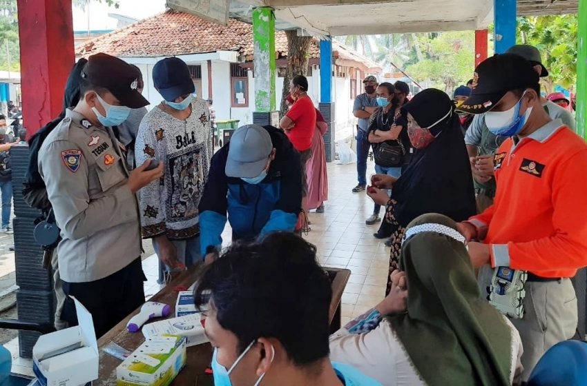  Empat KTJ di Kep Seribu Selatan Terus Giatkan Pengawasan Prokes dan Rapih Tes Pendatang