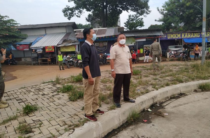  Patroli Gabungan Pantau Pasar Tumpah di Jalan Andara Cinere