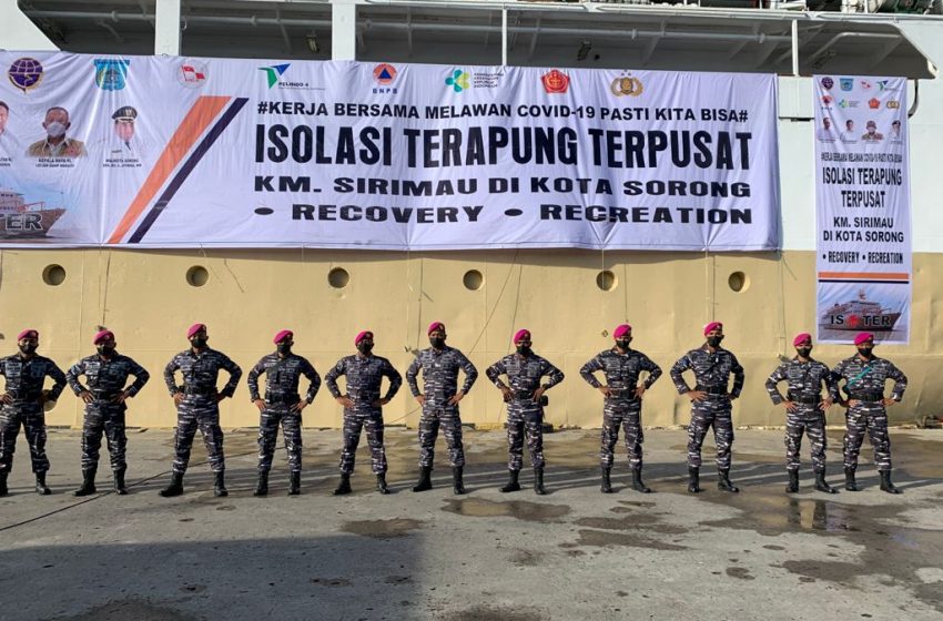  Korps Marinir TNI AL Siap Amankan Isolasi Mandiri Terapung di KM Sirimau