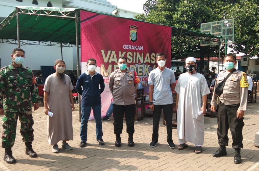  Gerakan Vaksinasi Merdeka Jamaah Masjid Al Muhajirin Wal Anshor Depok