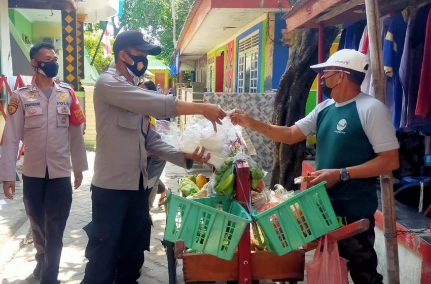  Warga di Delapan Pulau Pemukiman dapat 1.400 Masker dari Polres Kep Seribu