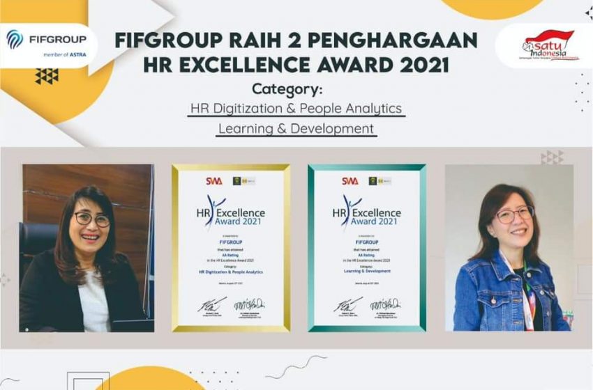  Dua Penghargaan FIFGROUP, HR Excellence Award 2021