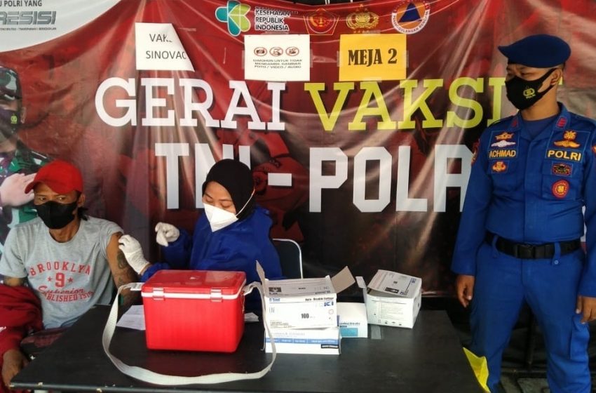  Gerai Vaksin Presisi Polres Kepulauan Seribu Beri Layanan Vaksin Dosis ke Dua