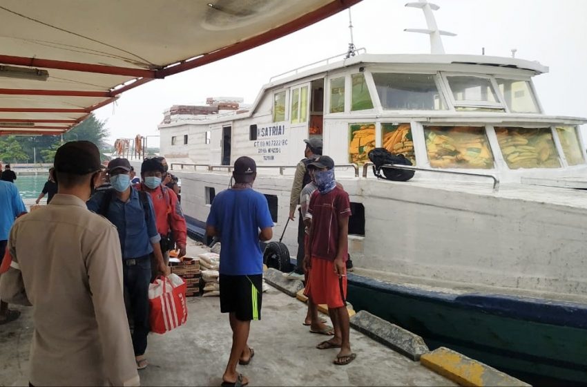  Tempatkan Personel di Dermaga Pelabuhan, Polsek Kep Seribu Utara Perketat Aturan ProKes