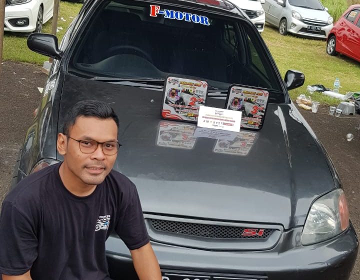  Reza Rizky Arjai dari DSRT feat F-Motor Dua Kali Naik Podium di Bodisa Drag Race 2021