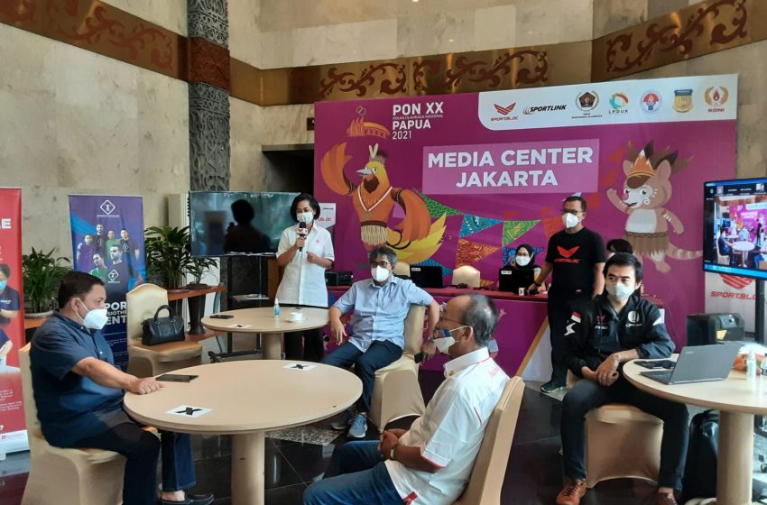 Pembukaan Media Center Jakarta PON XX Papua 2021