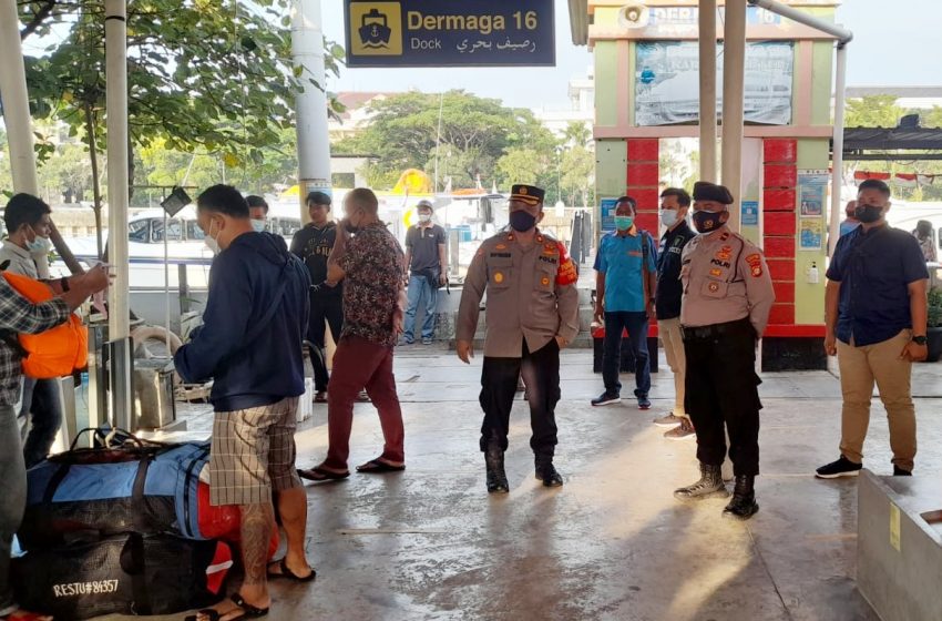  420 Penumpang Kapal ke Pulau Seribu Melalui Dermaga Marina Ancol diwajibkan Taat ProKes dan Sudah Suntik Vaksin