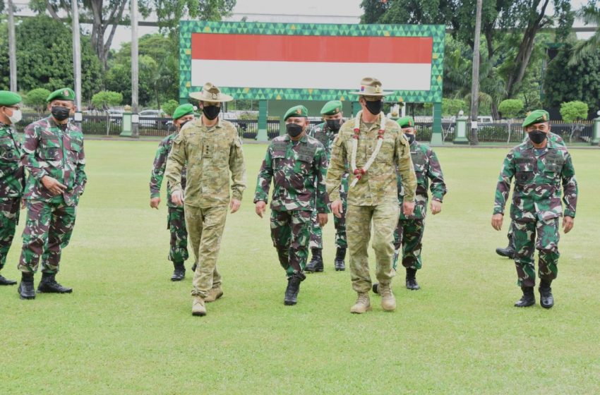  Kodam Jaya Menerima Kunjungan Kehormatan Kepala Staf Angkatan Darat Australia