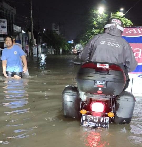  Tim JKW-PWI Sampai Kota Medan, Banjir Tak Bisa Dihindari