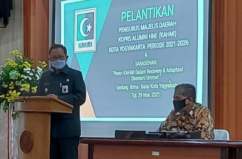  Walikota Yogyakarta Berharap MD Kahmi HMI Bangkitkan Ekonomi Ummat