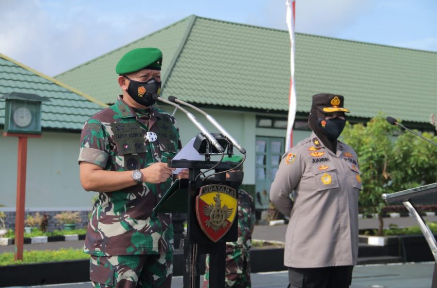  Kadispsiad Sebagai Irup Pembukaan Pelatihan Sinergitas TNI-Polri