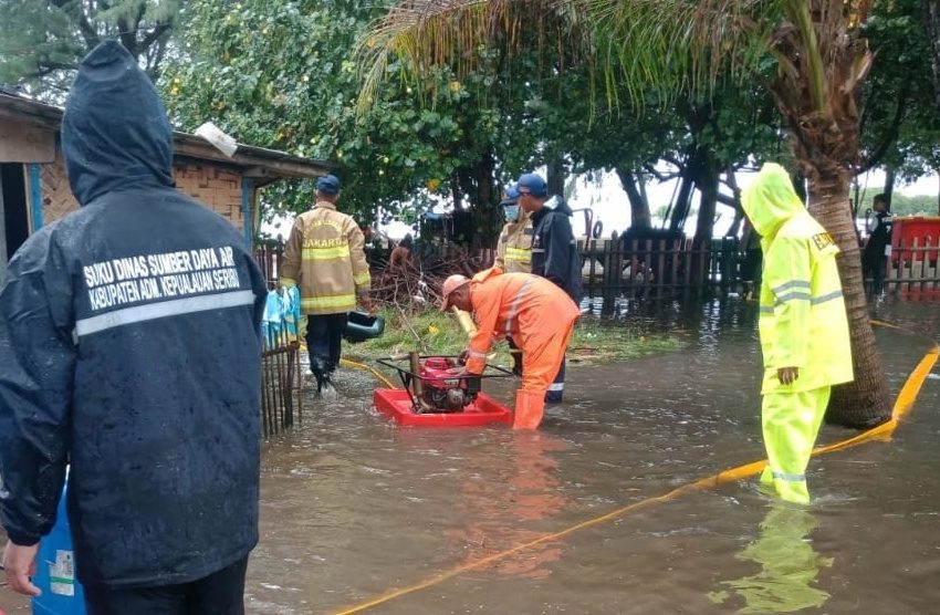  Kondisi Terkini Wilayah Kep Seribu Yang Terkena Banjir Rob