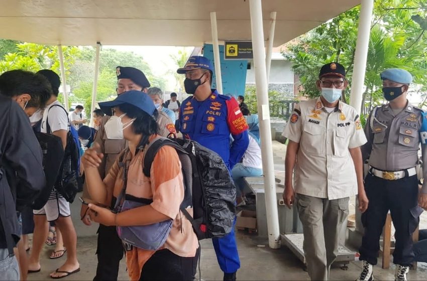  Sudah Vaksin dan Terapkan ProKes, 318 Penumpang Kapal Ke Pulau Seribu Berangkat dari Dermaga Marina Ancol