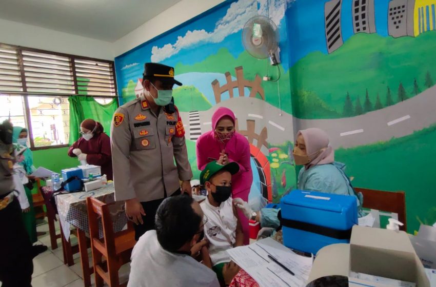  Vaksinasi Anak 6-11 Tahun di Kecamatan Cinere dan Limo