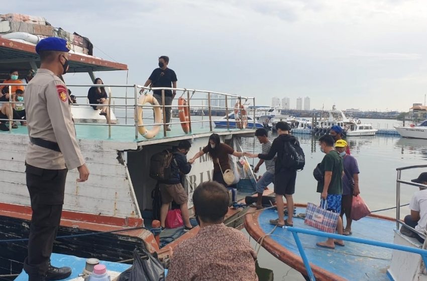 Sebelum Ke Pulau Seribu, Di Pelabuhan Kaliadem 667 Wisatawan Scan Barcode Peduli Lindungi