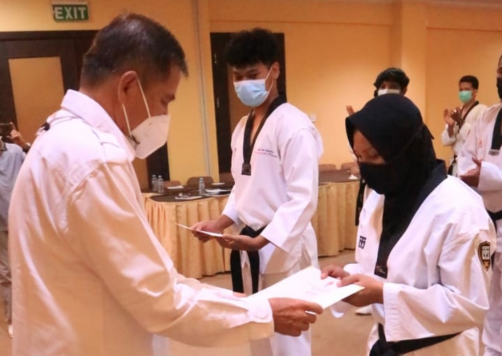  Diklat Kepelatihan Taekwondo Tingkat Nasional 2021 Sukses Digelar di Bali