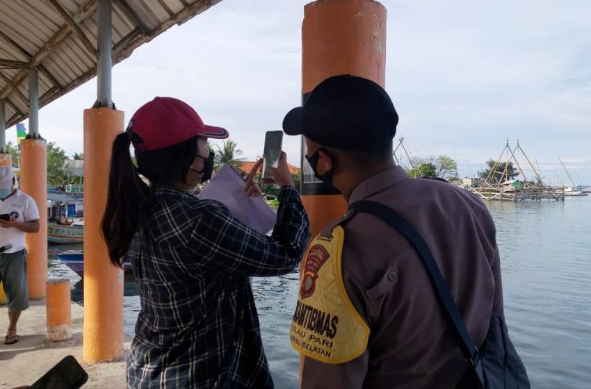  Tiba di Pulau Lancang Kep Seribu Selatan, 54 Penumpang Kapal Scan Barcode Peduli Lindungi