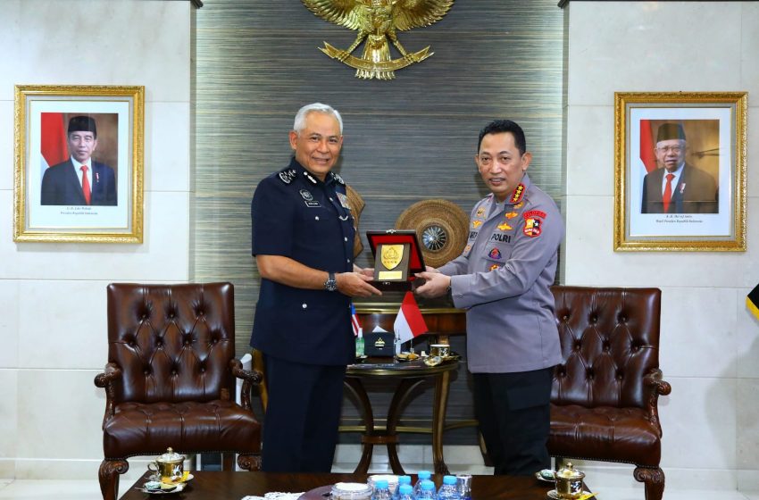  Bertemu Kepala Kepolisian Malaysia, Kapolri Bahas PMI Ilegal Hingga Penanganan Covid-19