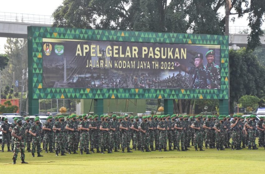  Apel Gelar Pasukan, Pangdam Jaya : Hakekatnya Membangun Kedekatan Dengan Rakyat Merupakan Tugas Kita