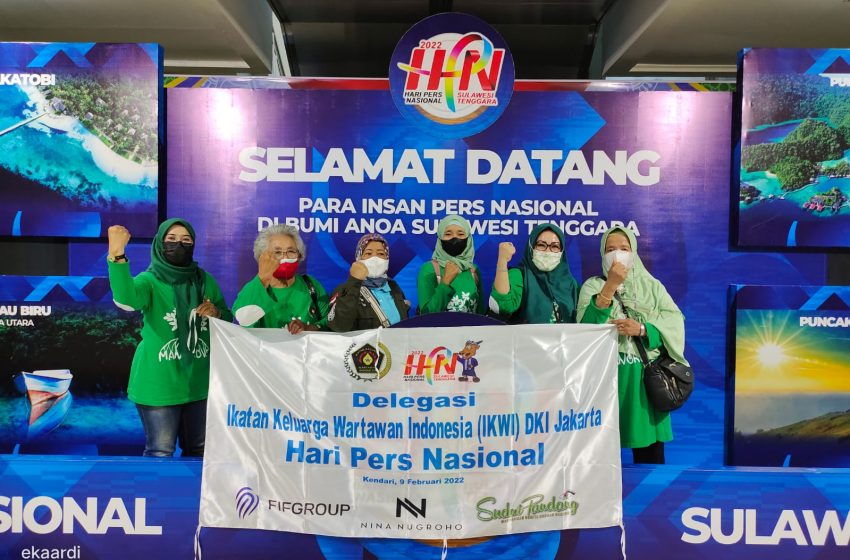  IKWI DKI Jakarta Hadiri Mukernas dalam Rangka HPN 2022 Kendari
