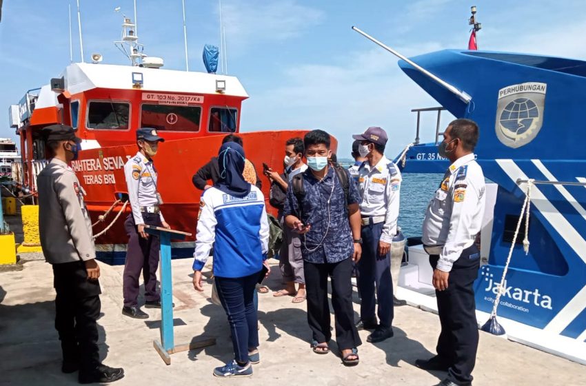  Tiba di Kep Seribu Utara, 127 Penumpang Kapal Diwajibkan Scan PeduliLindungi dan Taat ProKes
