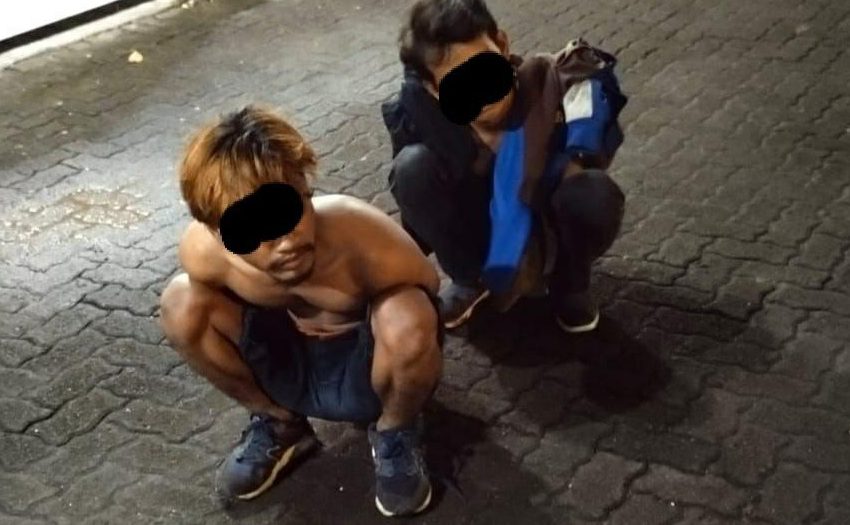  Dua Pelaku Pencuri Modem Router Wifi Berhasil Diamankan Warga